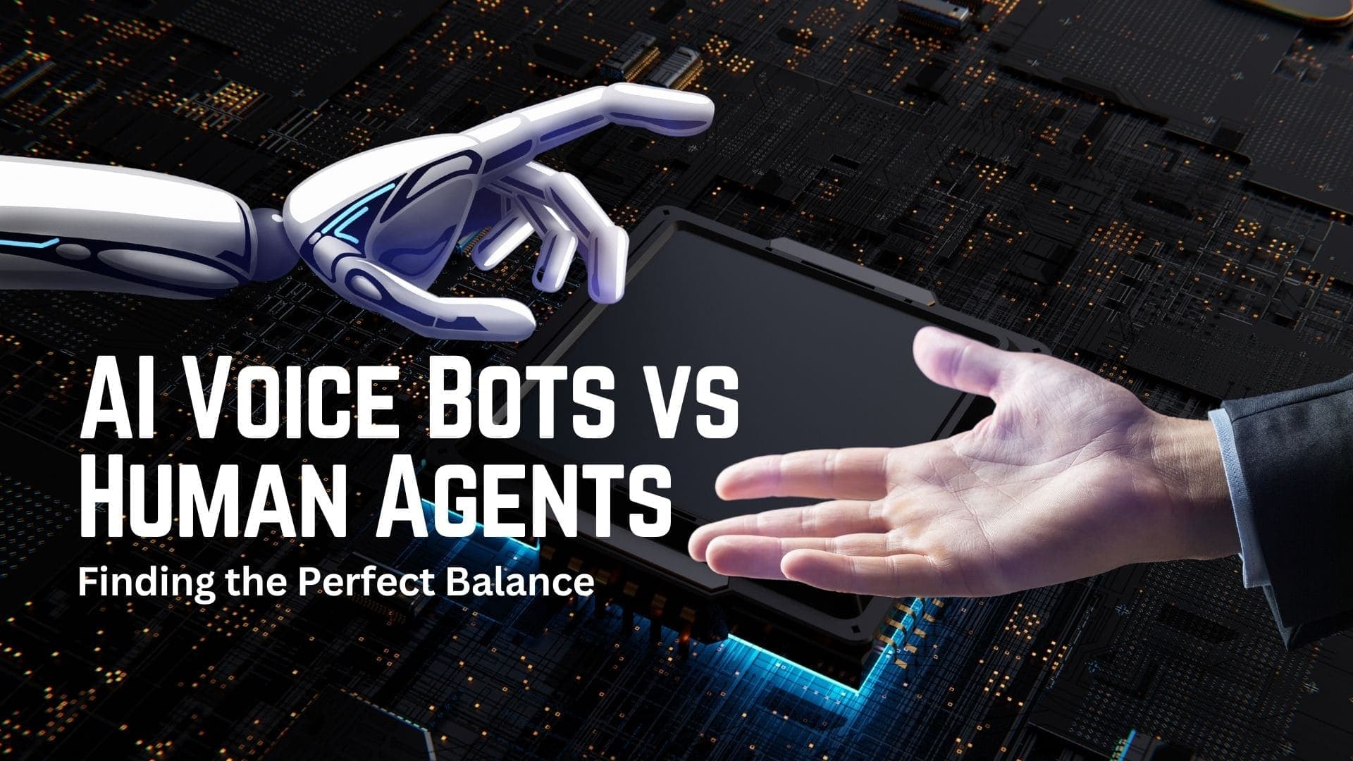 AI Voice Bots vs. Human Agents: When to Use Each in Customer Support